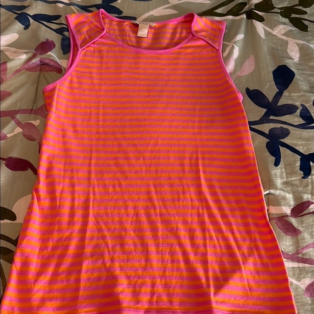 Banana Republic bright striped tank